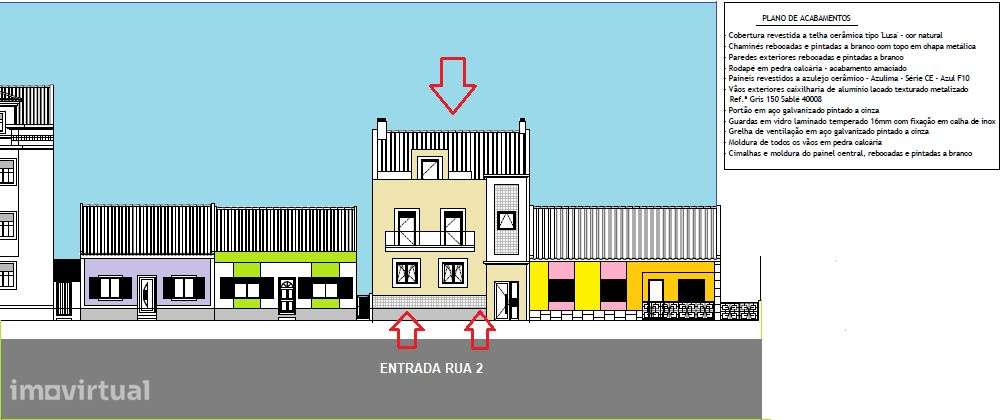 Terreno c/projeto aprovado – 8 fogos | c/ licença a pagamento - Grande imagem: 1/11