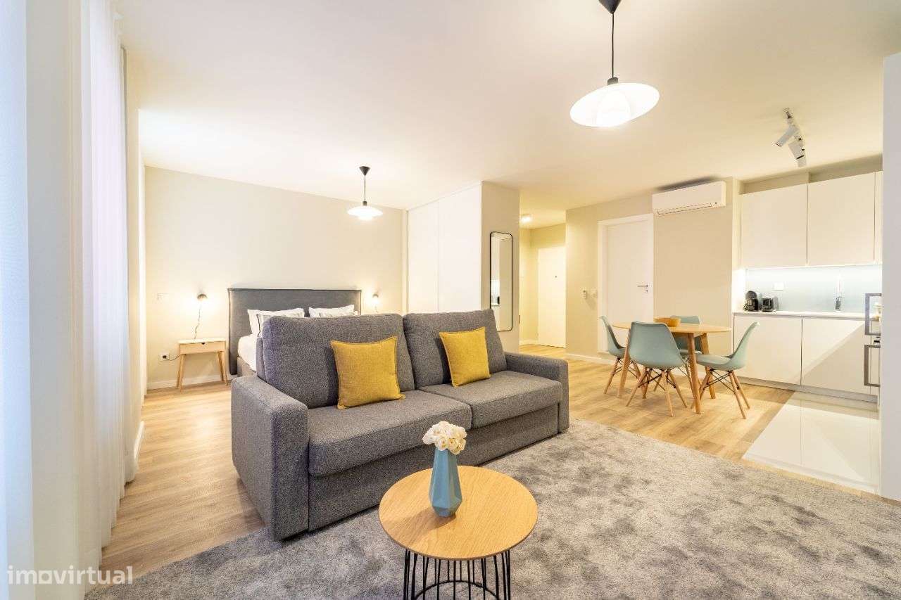 Estúdio com contas incluídas no centro da cidade - Arrendamento mensal - Grande imagem: 5/12