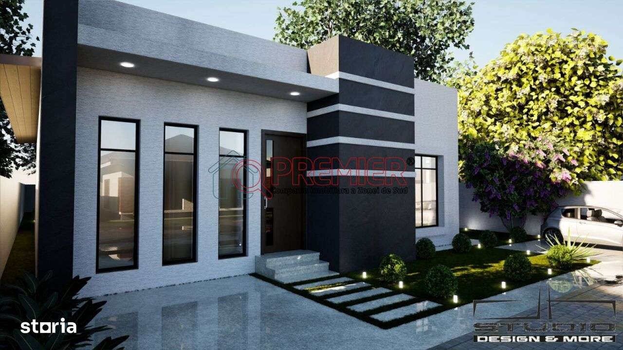 Vila individuala moderna P+pod teren 412 mp Berceni - Imagine principală: 5/7