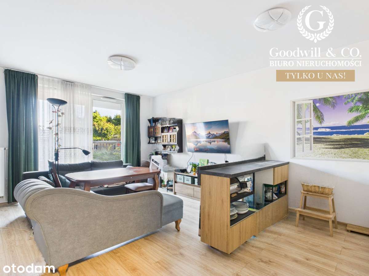 3 pokoje+2 aneksy+2 łazienki+2 ogródki ul.Dąbrówki-0