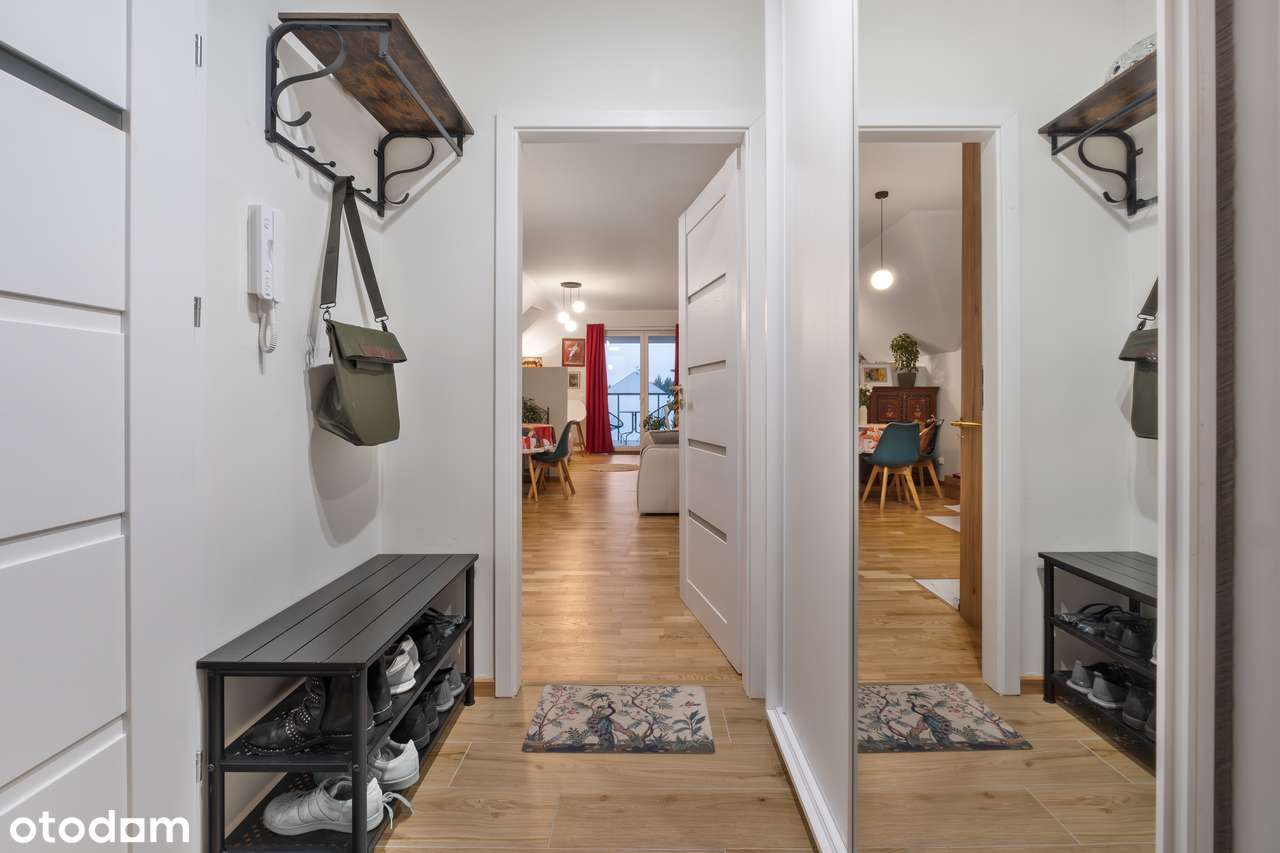 39 m² + poddasze/wysoki standard/loggia/MP+K-7