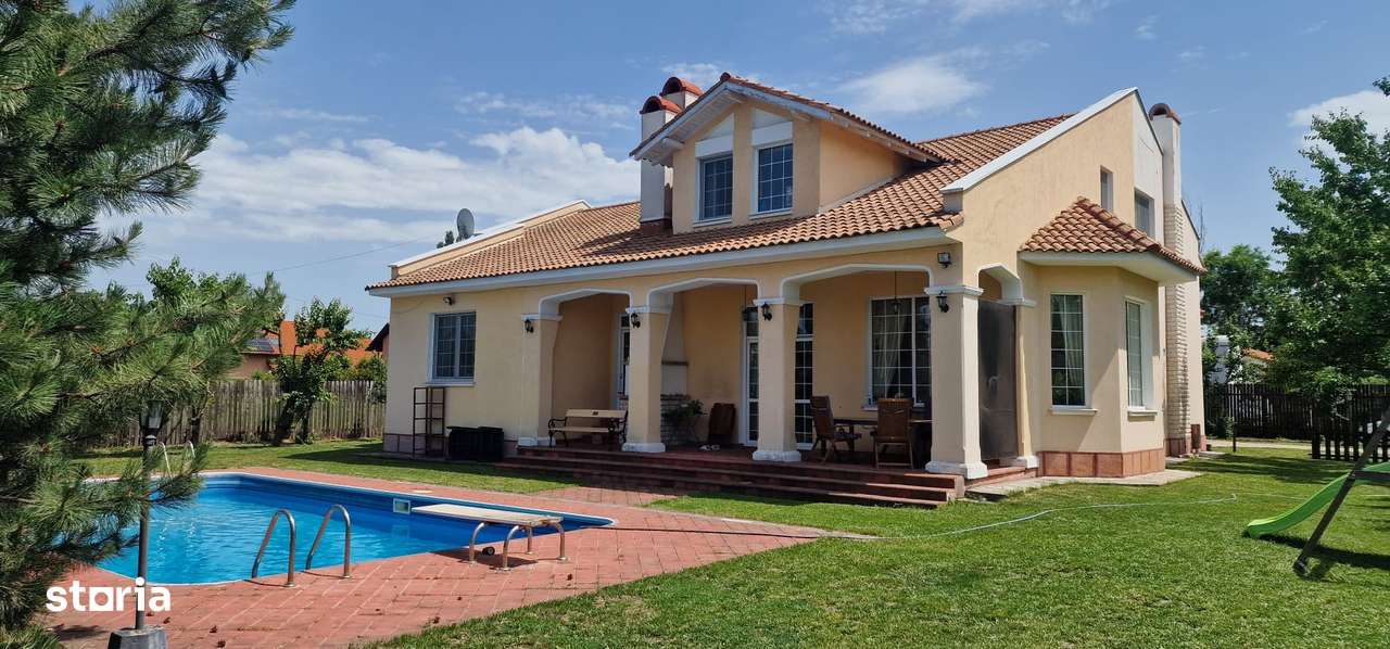 Proprietar închiriez vila lux cu deschidere la Lacul Balotesti Ilfov - Imagine principală: 4/12