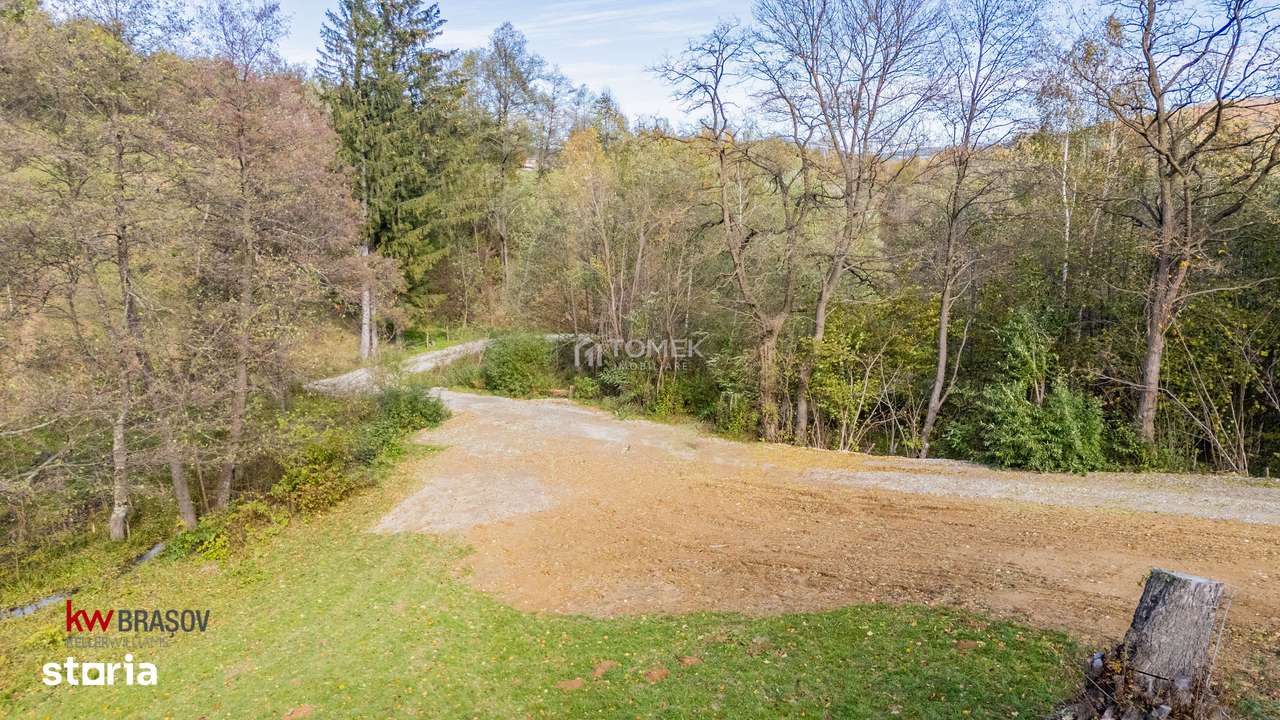 Teren intravilan în Zărnești, zona Tohanita, cu pădurice și parau curg-13