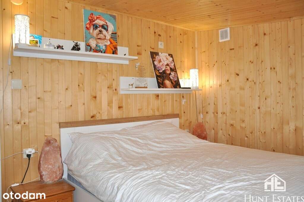 Działka w otoczeniu lasu z domem mieszkalnym i SPA-18