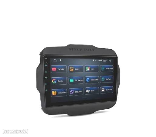 AUTO RÁDIO GPS ANDROID 12 PARA JEEP RENEGADE 15-20 - 8