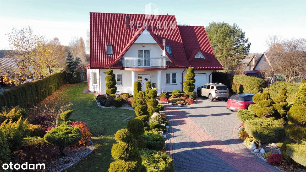 Dom całoroczny na dużej działce 20 arów Białka-1