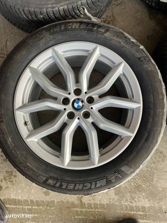 vând set jante originale  BMW X5-G05 pe 19” cu anvelope de iarnă - 3