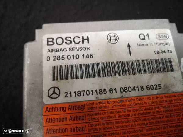 Centralina de airbag Mercedes W211 class E 2003+ - 4