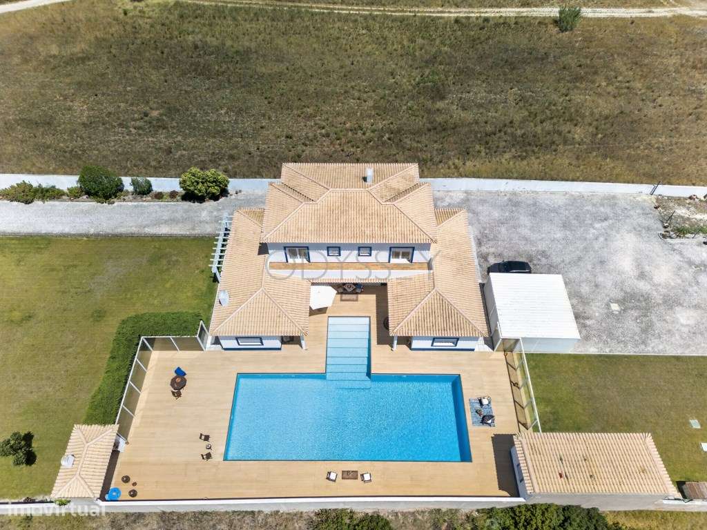 Excecional Moradia de Campo com Piscina e Vista Mar | Encarnação, M...-8