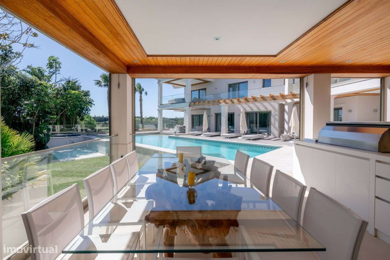 Moradia de luxo com vista mar e golfe-11