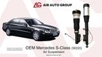 Mercedes-benz W220 Amortecedor/Fole Pneumático Traseiro - 1