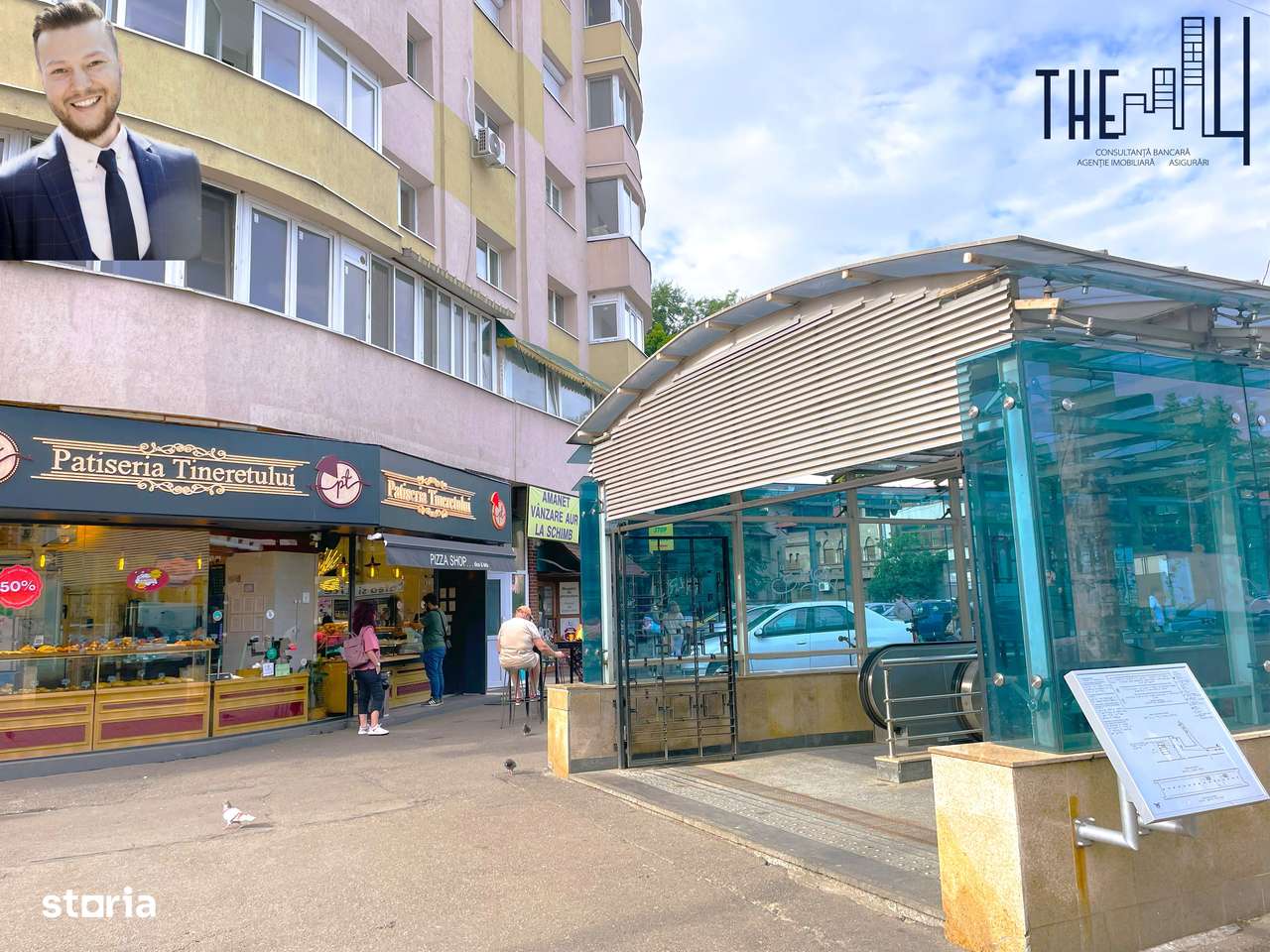 *La prima INCHIRIERE *Ap 2 Camere *Stefan cel Mare *5 min de METROU - Imagine principală: 3/16