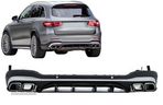 Difusor + Ponteiras Mercedes GLC SUV X253 (2020~) - 7