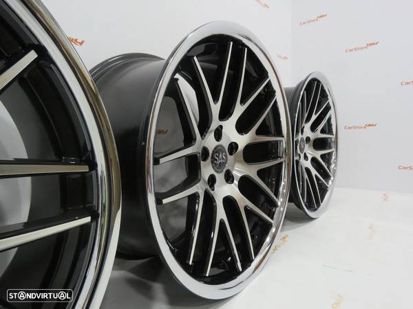 Jantes SAS ADV8 20 " 8.5 et35 + 10 et35 5x112 Mercedes / Audi - 5