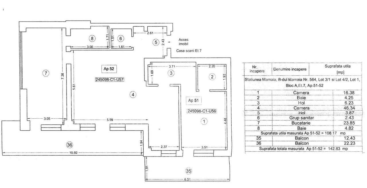 BEACH SIDE RESIDENCE, APARTAMENT CU VEDERE CATRE LAC SI MARE-11