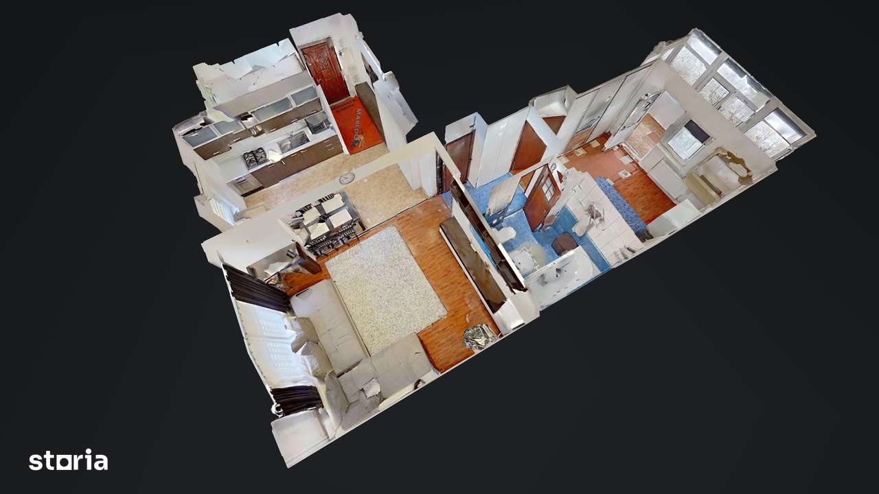 Apartament 2 camere de vânzare – Drumul Sării | Etaj 2/4 | Comision 0%-12