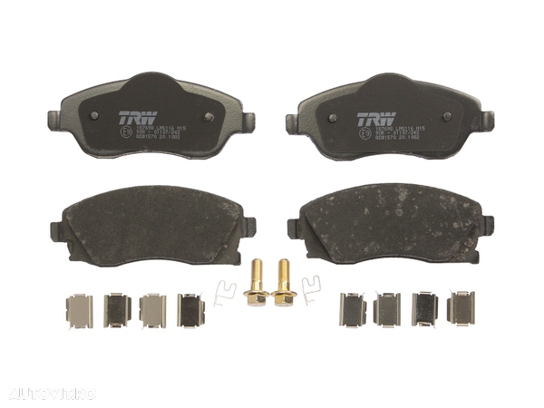 Set placute frana fata TRW GDB1570 Opel Meriva 2003-2010; Corsa C 2000-2006; Combo , Tigra Twintop ; - 1