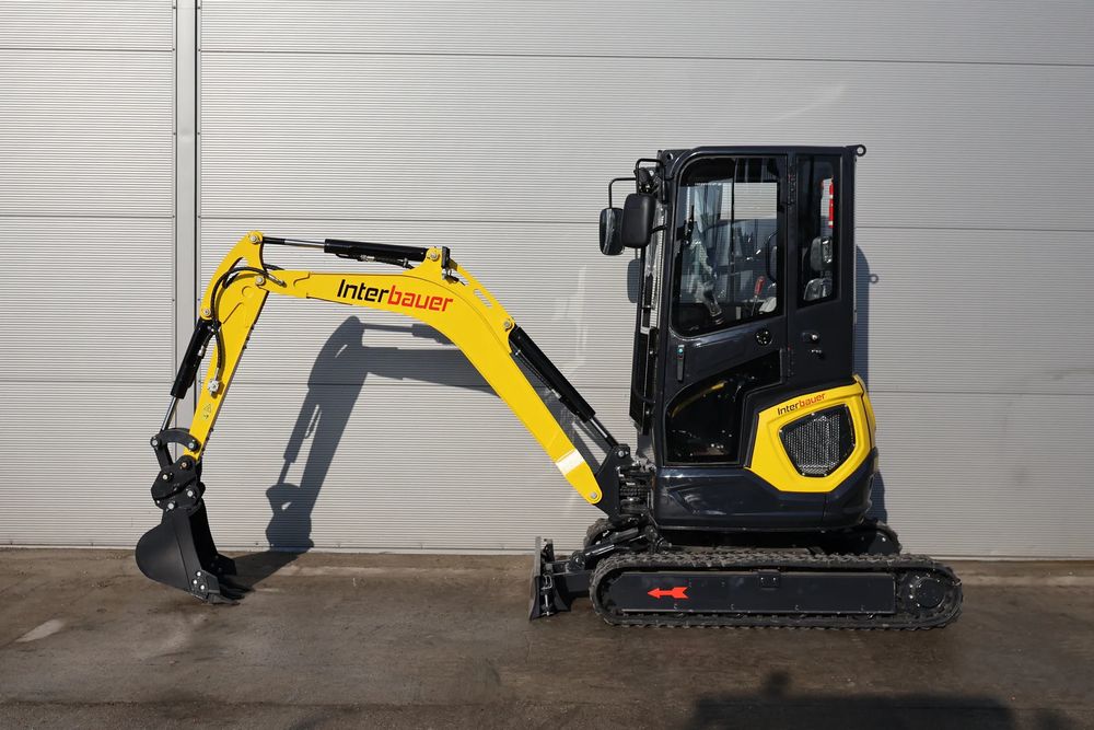 Interbauer ib25  nowa minikoparka interbauer ib20 1900kg kubota ramię skrętne 2025
