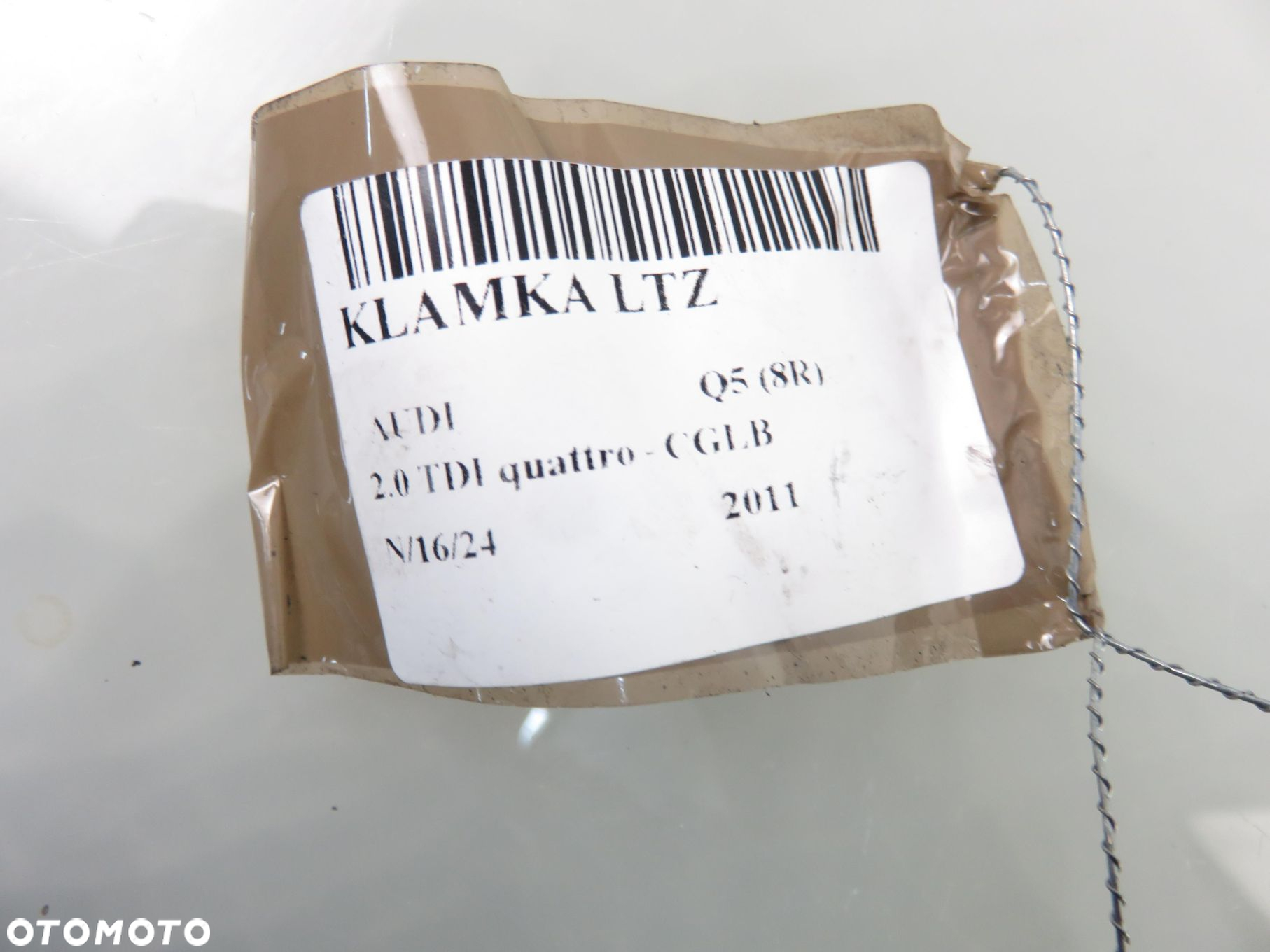 KLAMKA LEWA TYLNA AUDI Q5 (8R) 8T0837885B - 2