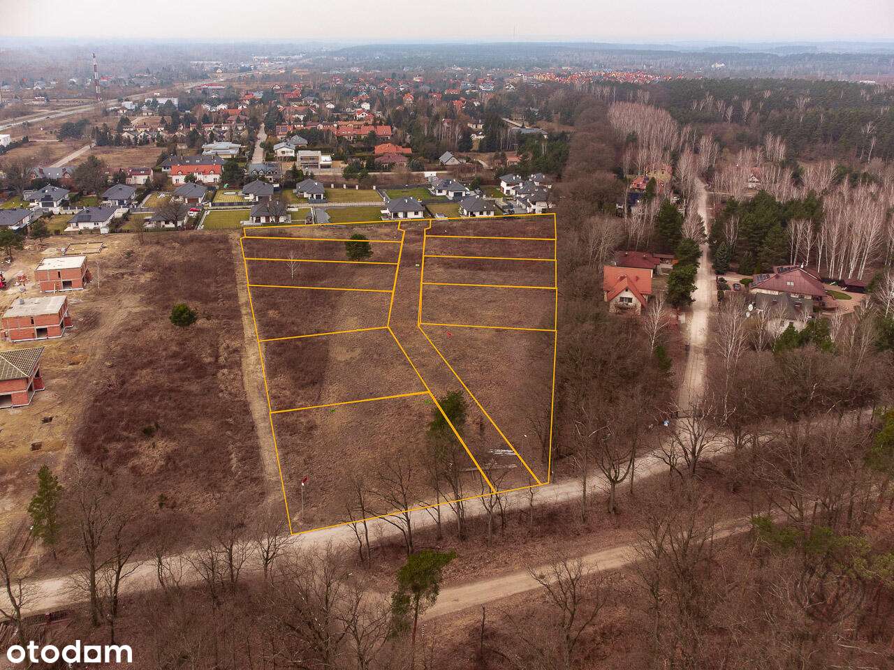 Pod inwestycję bliżniaków-plaża w lesie tuż obok!-6