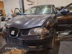 SEAT IBIZA 3 III CORDOBA 2 II 6L 02-05 CZARNY ZDERZAK PRZÓD LC9Z 6L1 6L2 - 1