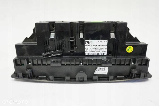 PANEL KLIMATYZACJI CITROEN C5 III X7 96829415ZD - 3