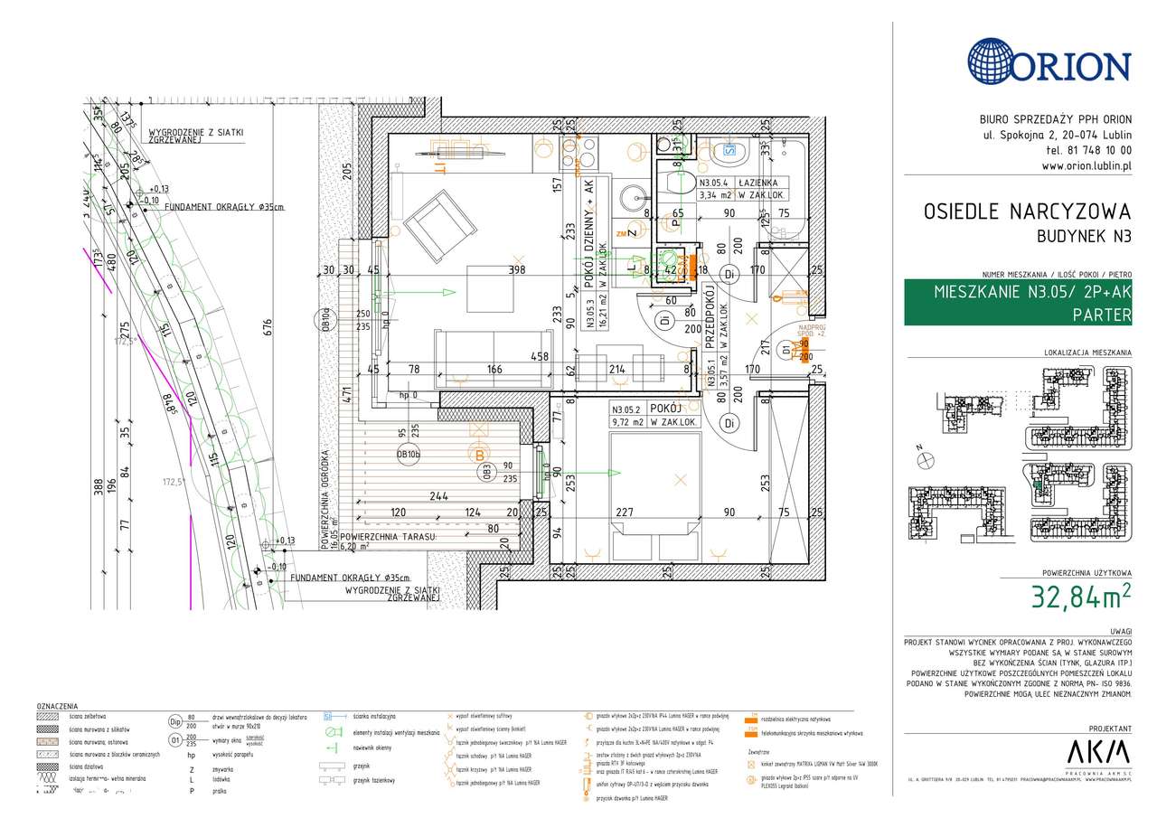 2-pokojowe mieszkanie 32m2 + ogródek Bez Prowizji - Pełny obrazek: 2/7