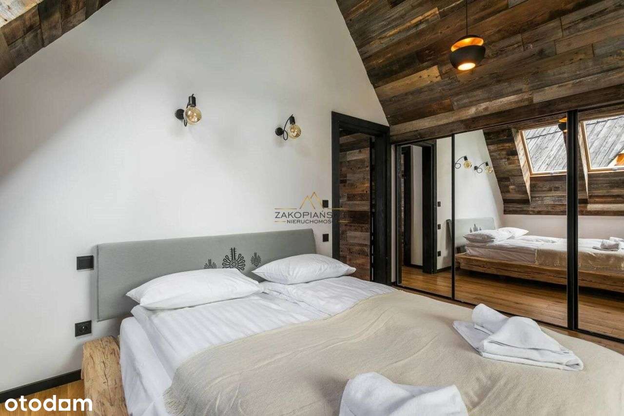 Dom z jacuzzi i widokiem na Giewont - Zakopane-16