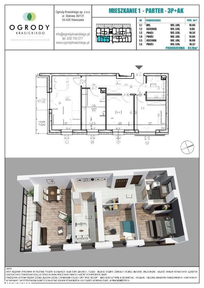 Atrakcyjne mieszkanie na parterze - Pełny obrazek: 5/15