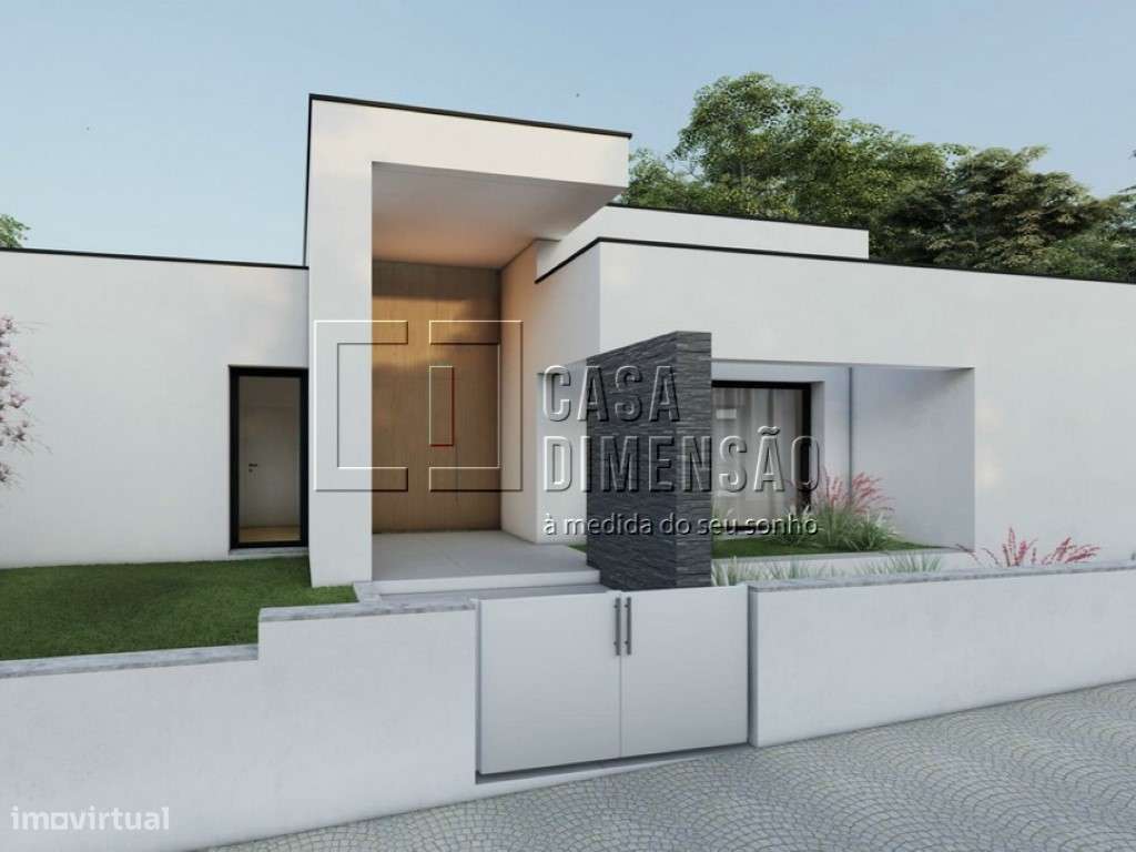 Moradia Térrea isolada de Arquitectura Moderna de tipologia T4 na z...-5