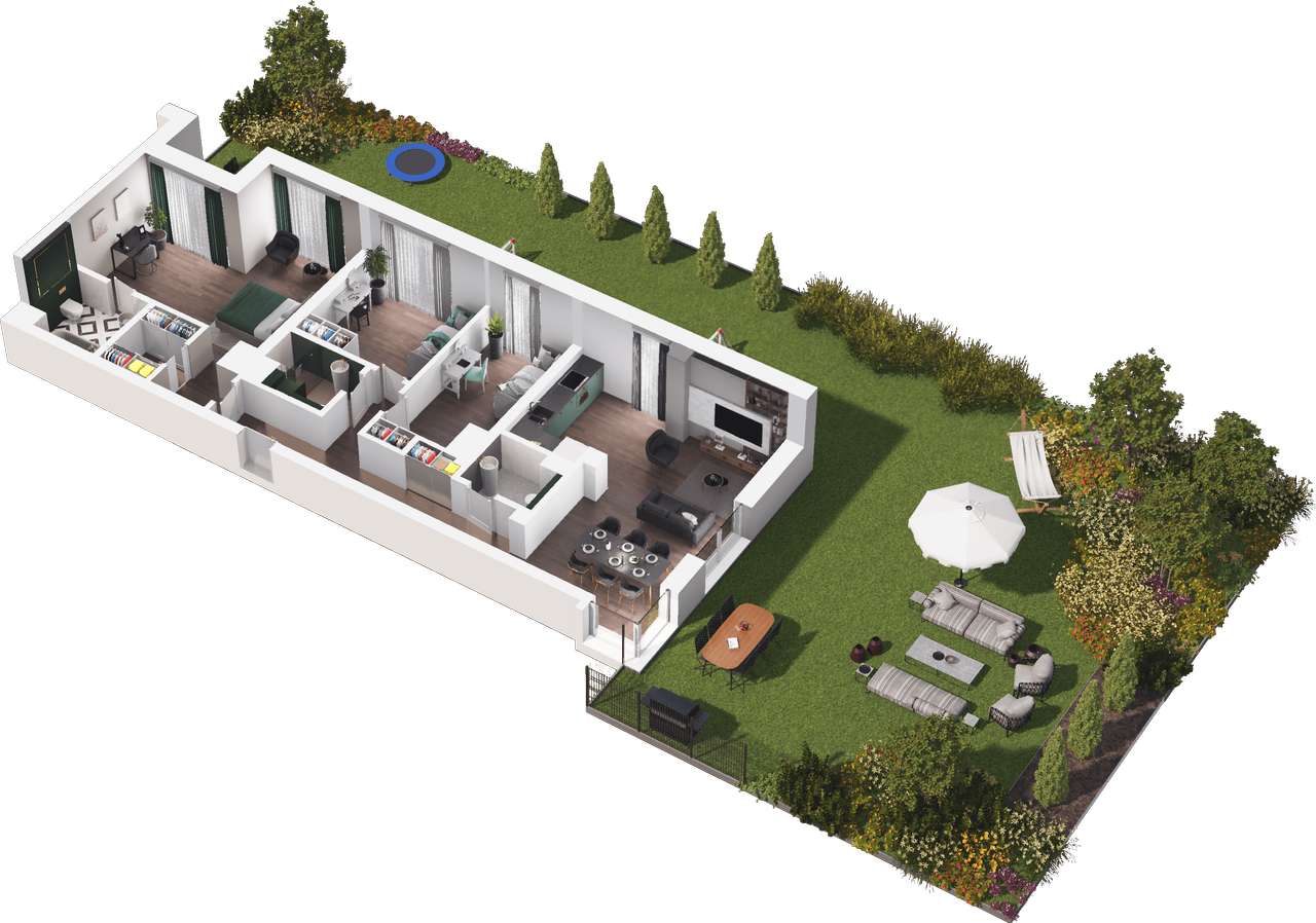 Zagajnikowa | nowe gotowe mieszkania przy parku | 4 pokoje - Pełny obrazek: 2/9