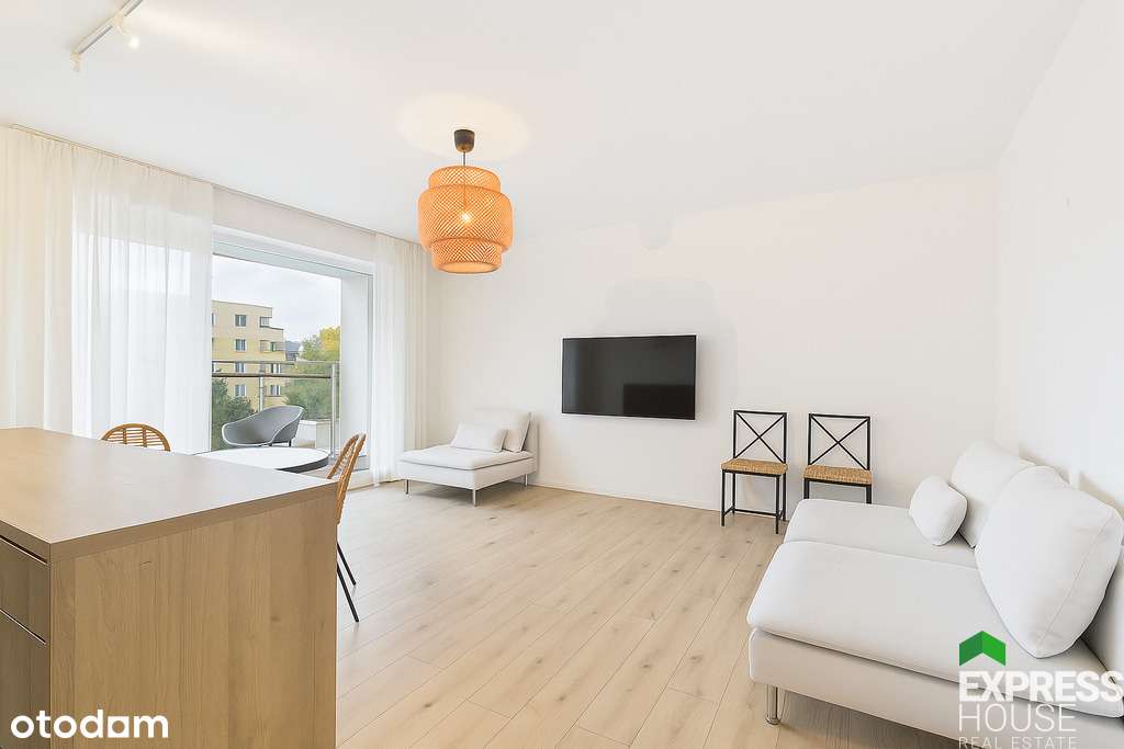 Nowoczesny apartament z dużym balkonem - Pełny obrazek: 2/12