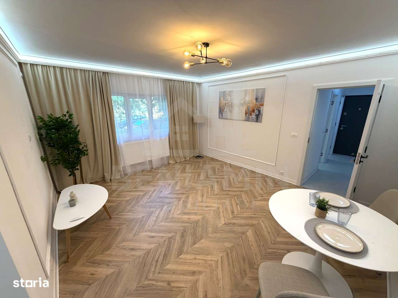 2 Camere-Modern-2 Bai-Brazda-Parter-Renovat Total-Centrala Termica-0