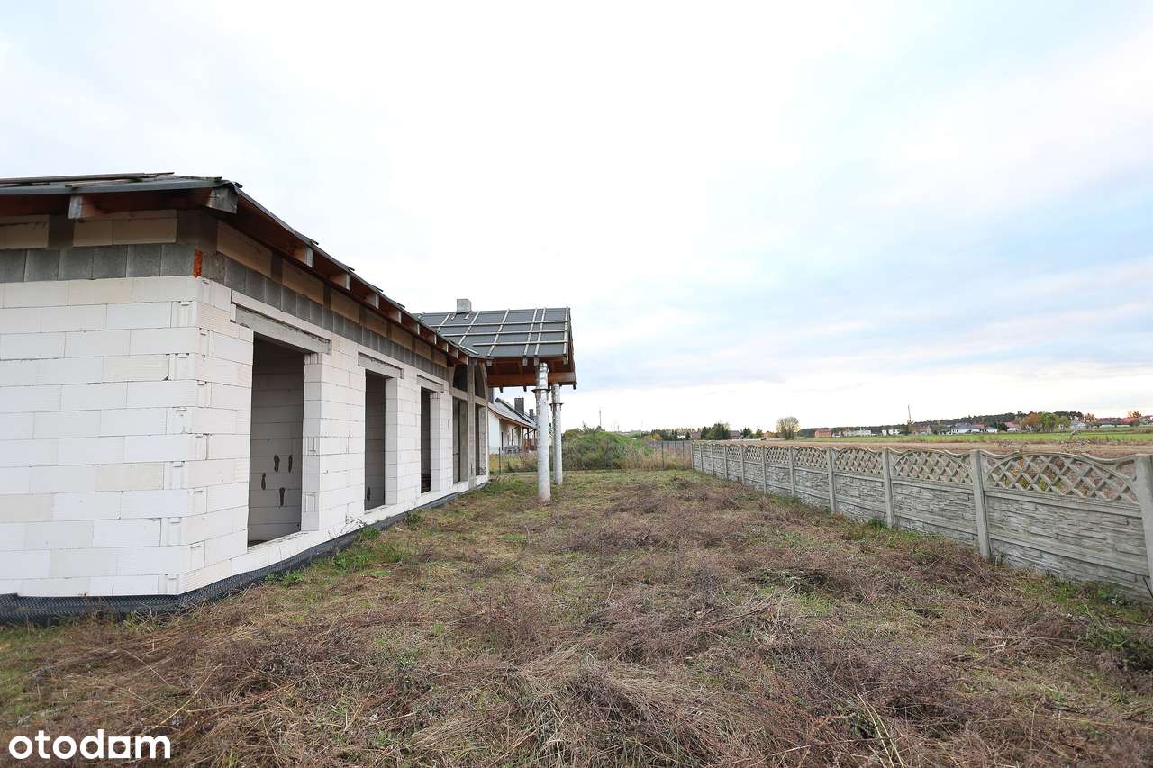 Dom pod Ostrowem Wlkp.– stan surowy, atrakcyjna cena!Możliwość zamiany-8