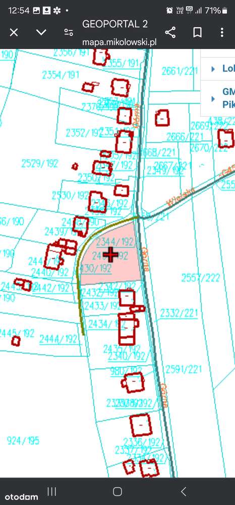 Łaziska Górne - Działka budowlana ul. Górna - Pełny obrazek: 3/4