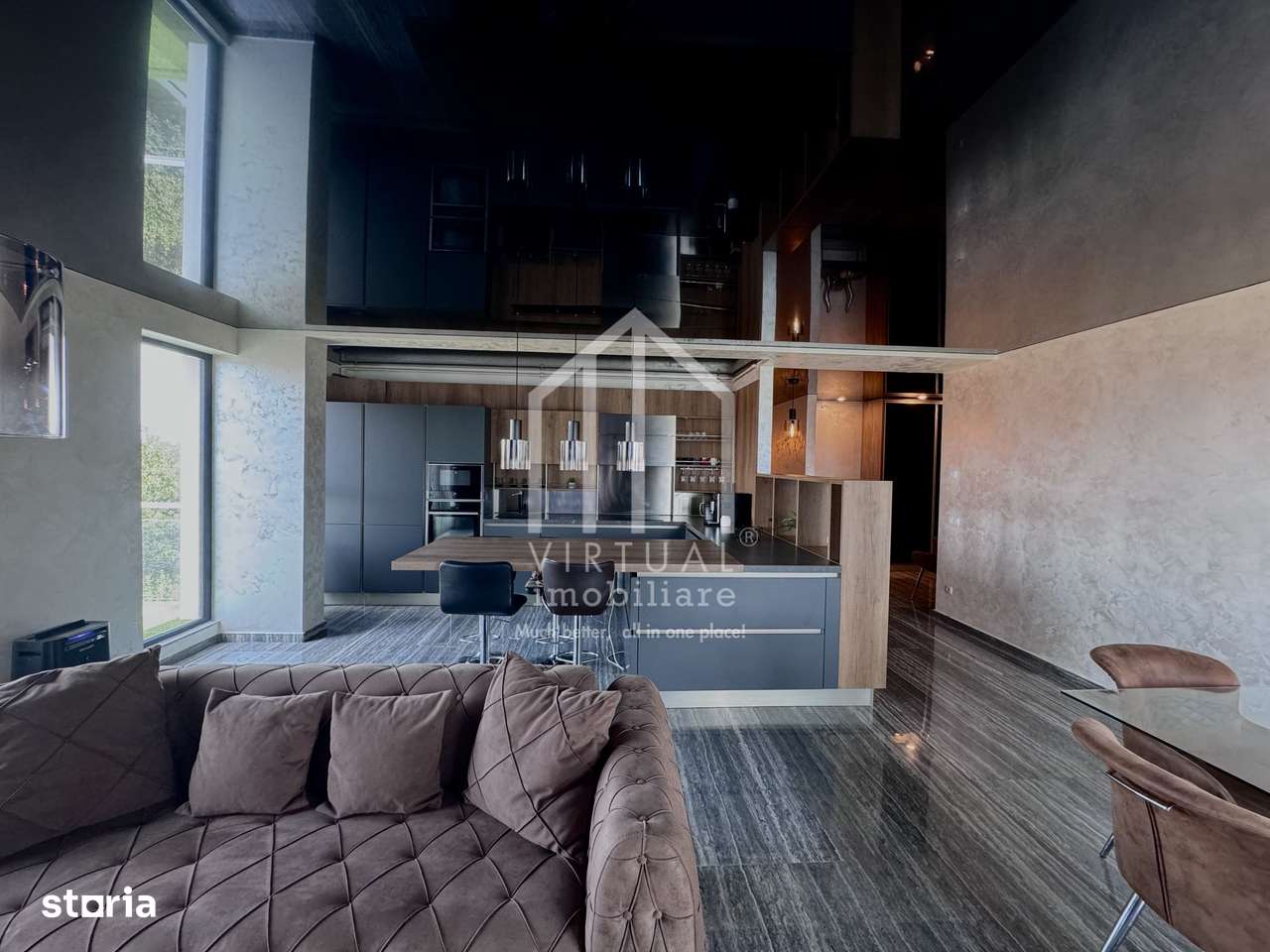 Penthouse 4 camere,120 mp,terasa 60 mp. Finisaje Premium-Zona Selimbar - Imagine principală: 1/9