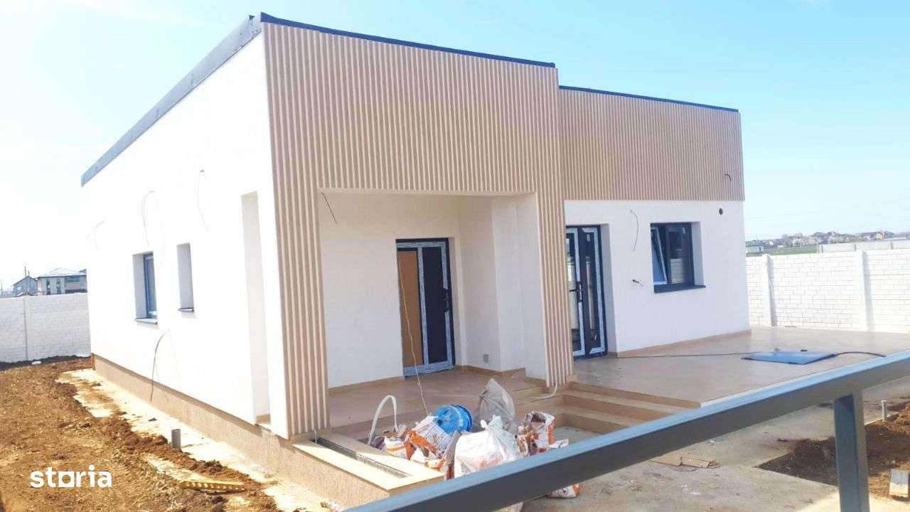 Casa inedita - Curte 372mp - 4Camere - Terasa - 2 Bai - Comuna Berceni - Imagine principală: 5/12