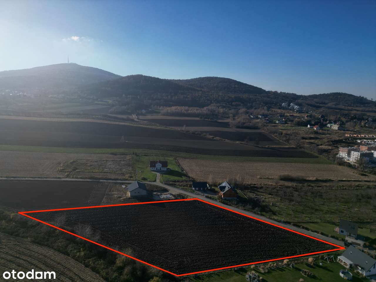 Panoramiczna działka 8600 m² z widokiem na Ślężę – Sobótka-5