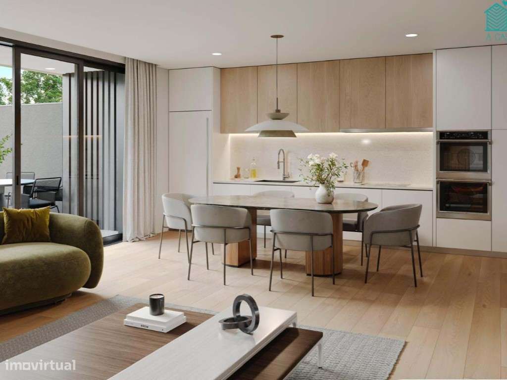 Apartamento T2+1 com Lugares Garagem em São Bernardo - Grande imagem: 1/6