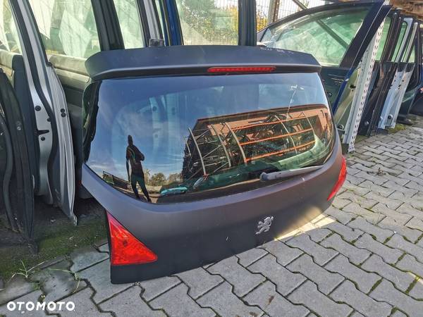 PEUGEOT 3008 KLAPA BAGAŻNIKA CZARNY MAT - 5