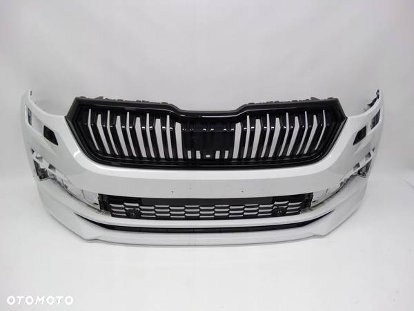 Skoda Kodiaq Lift SportLine 21-23 zderzak przedni oryginalny 565807221H - 2