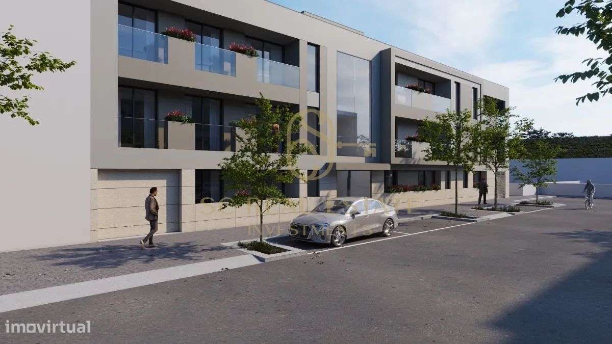 Apartamento T2+1 com terraço, Novo, com dois Lugares de Garagem Maia-8