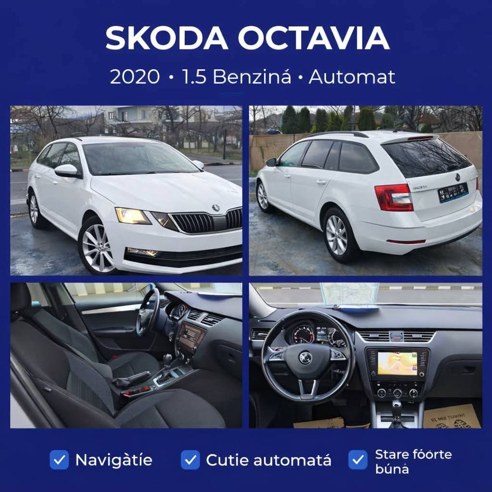 Skoda Octavia IV [2019 - Prezent] 1.5 TSI e-TEC DSG Clever 2020