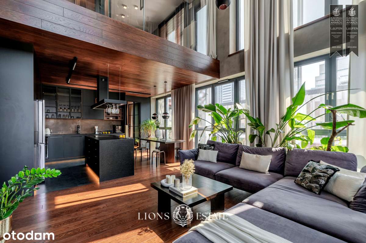 Dwupoziomowy penthouse Browary Warszawskie-3