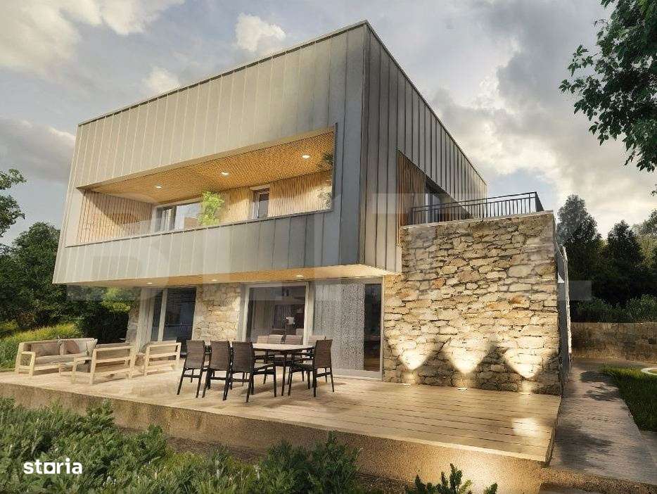 Proiect exclusivist in stil scandinav cu privelisti superbe in Popesti - Imagine principală: 4/12