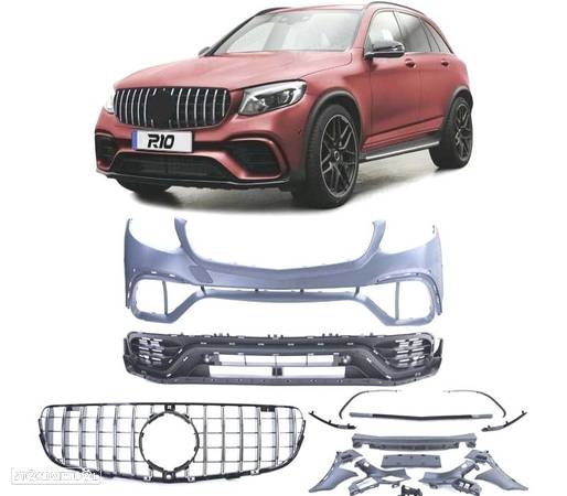 PARA-CHOQUE FRONTALMB GLC SUV X253 15-19 LOOK AMG PDC - 1