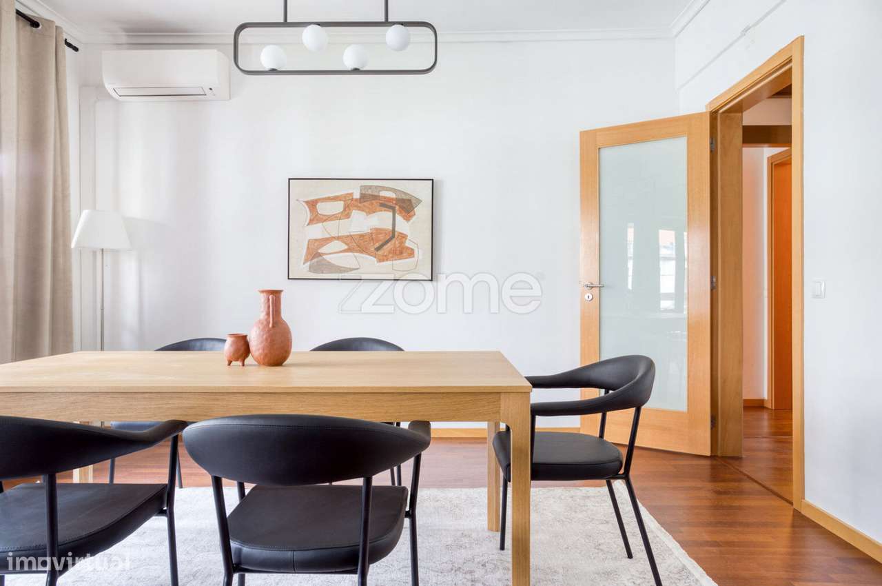 Apt T3 totalmente renovado no centro de Lisboa, junto à Gulbenkian-15