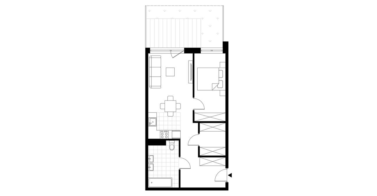 Ziębicka 30  | mieszkanie 2-pok. | 1_1_04 - Pełny obrazek: 4/9