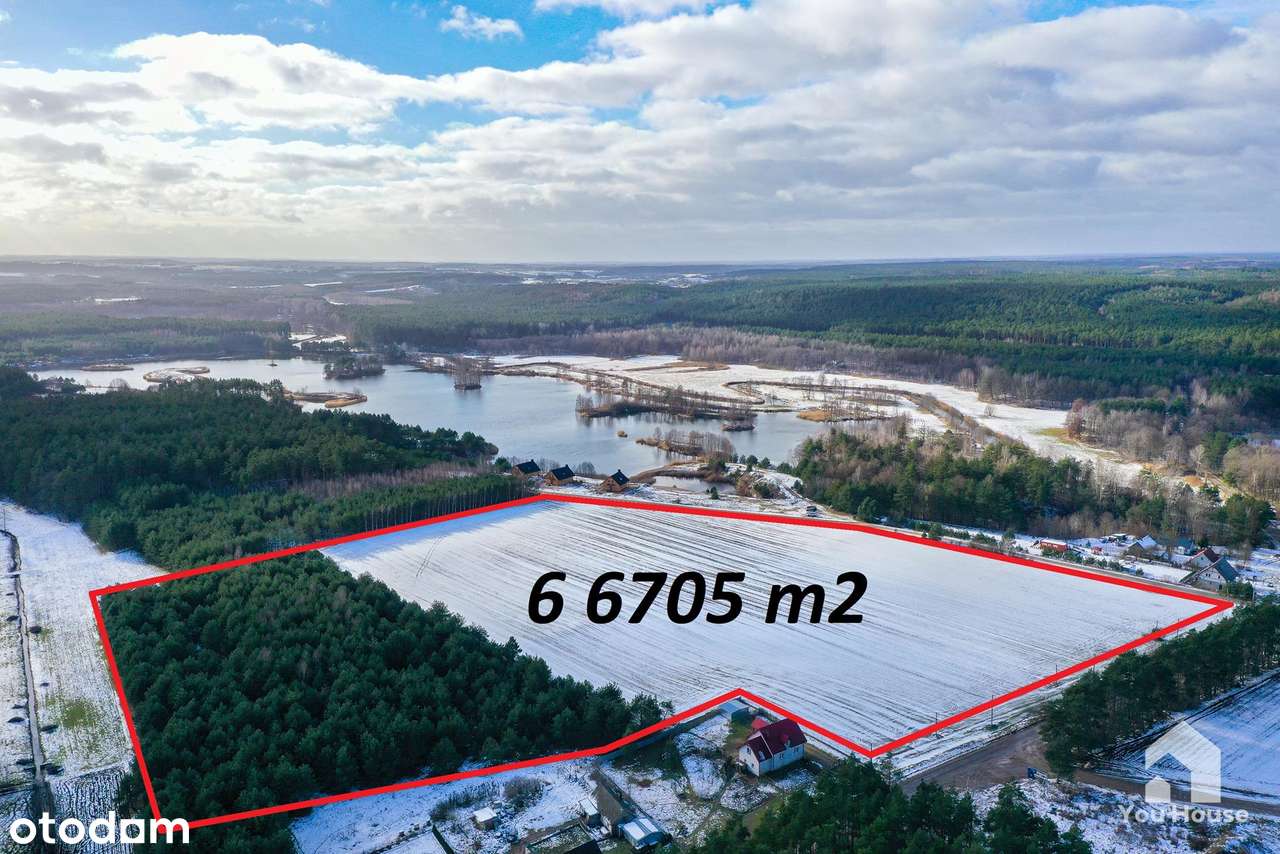 Grunt nad Jeziorem Nielbark-0