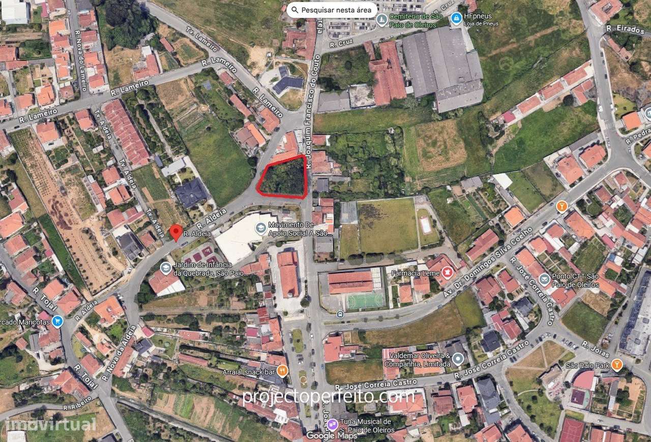 Lote de Terreno  Venda em São Paio de Oleiros,Santa Maria da Feira-4